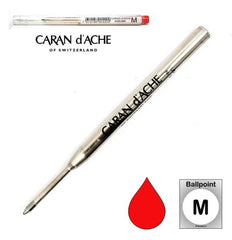 Caran D'ache - Ballpoint Refills - Goliath Refill - Medium Point - Red