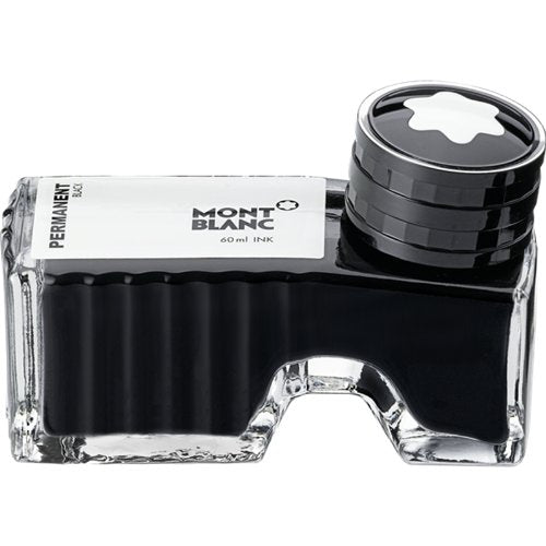 Montblanc Refills Permanent Black 60mL Bottled Ink