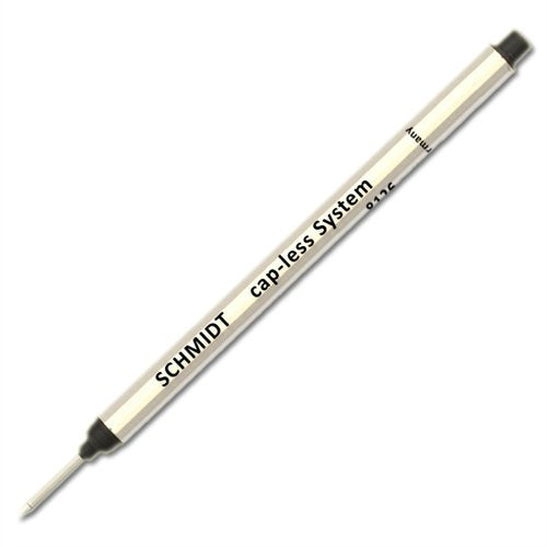 Schmidt Long 8126 Capless Rollerball Refills - Black - Fine Point