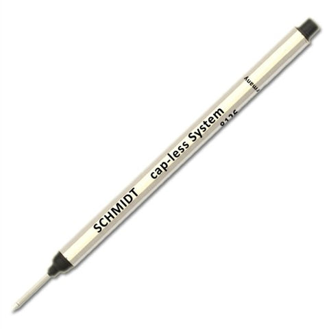 Schmidt Long 8126 Capless Rollerball Refills - Black - Fine Point