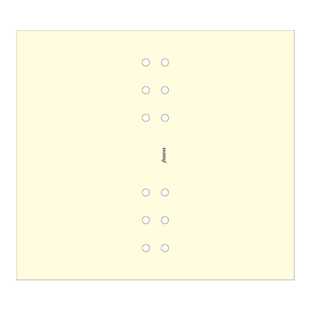 Filofax - Papers Plain Notepaper Cotton Cream - Personal Size