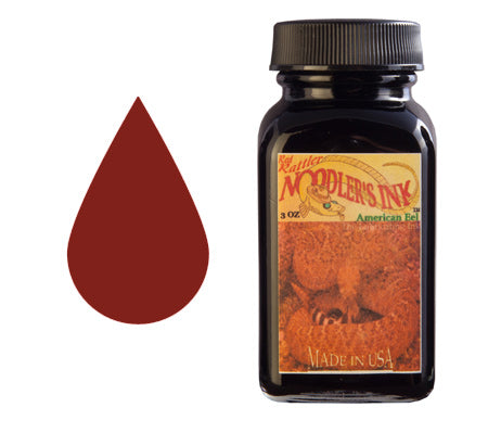 Noodler's Ink Refills Rattler Red Eel  Bottled Ink
