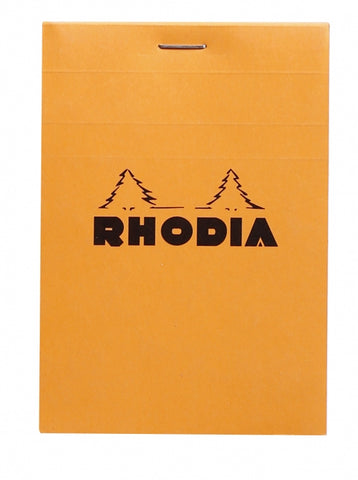 Rhodia Staplebound - Notepad - Orange - Graph - 3.375 x 4.75