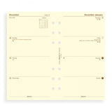 Filofax - Paper Refill - Personal - Week to View - Cream - English 2018