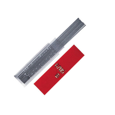 Caran D'ache - Mechanical Pencil Refill - 0.5mm Graphite Lead - Box of 12 - B
