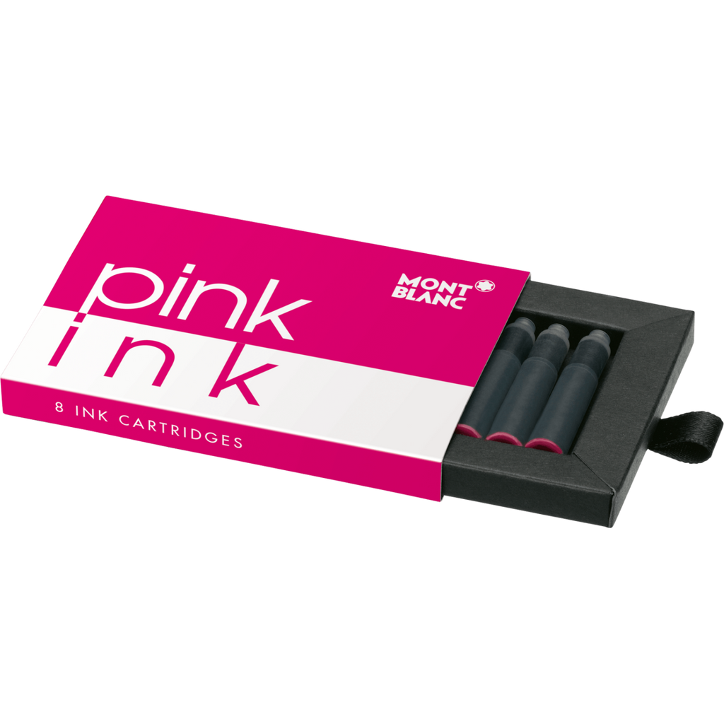 Montblanc Refills Pink 8 per package Fountain Pen Cartridge