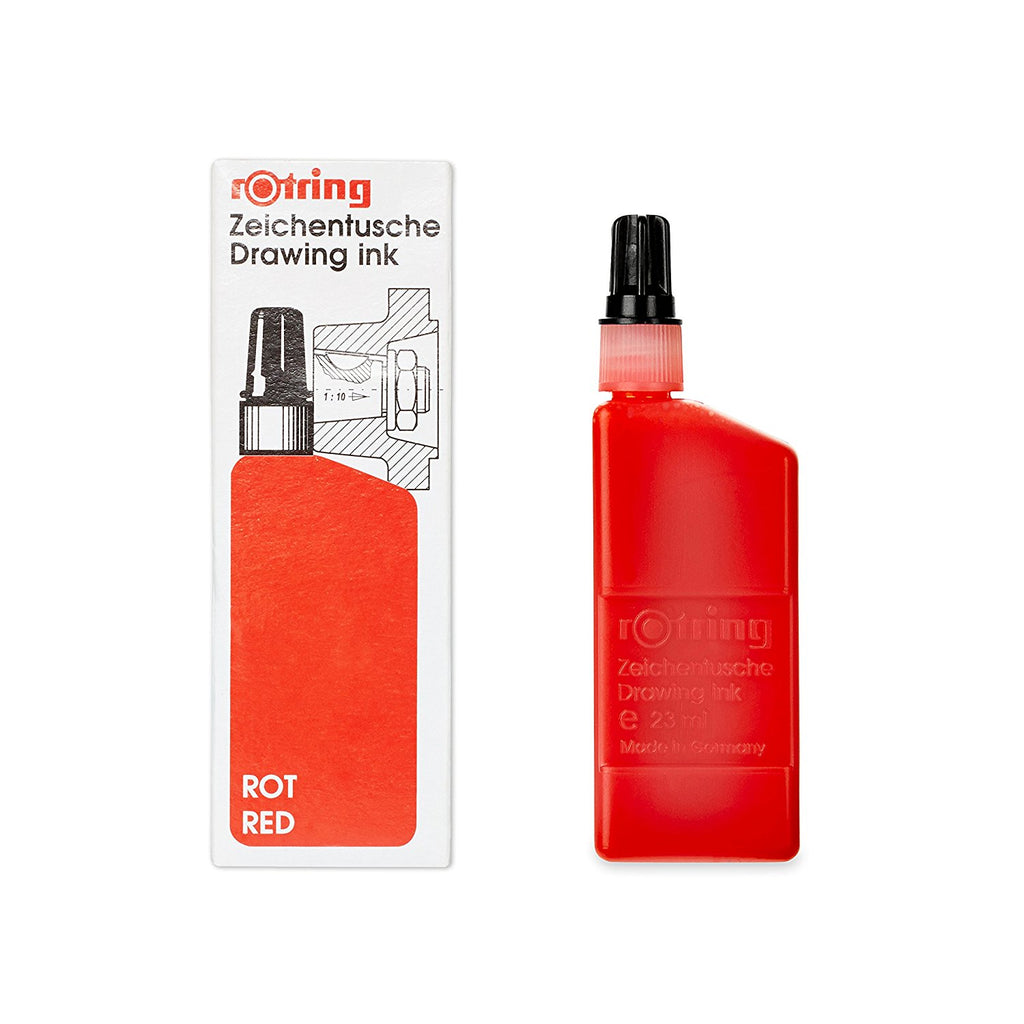 Rotring Refills - Isograph Liquid Ink 23ml - Red
