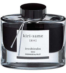Namiki Pilot Iroshizuku Bottled Ink - Kiri-Same - Scotch Mist - Misty Dark Grey