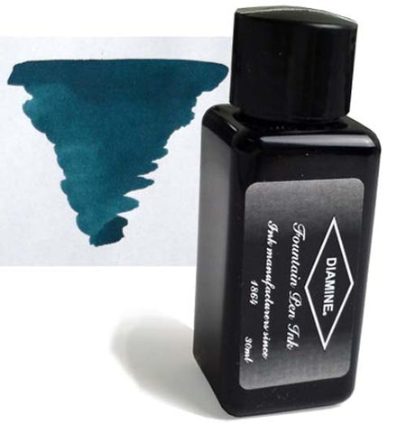 Diamine Refills Teal 30mL  Bottled Ink