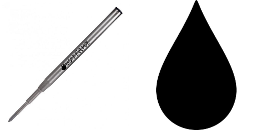 Montblanc Refills By Monteverde - Gel Pen - Black - Broad Point