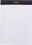 Rhodia Staplebound - Notepad - Black - Blank - 6 x 8.25