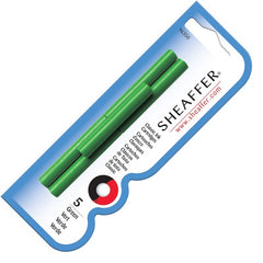 Sheaffer Green Fountain Pen Refill (Pack of 5 Cartridges)