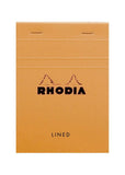 Rhodia Staplebound - Notepad - Orange - Lined - 4 X 6