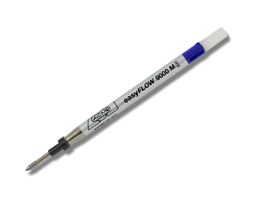 Acme Refills Blue Easy Flow 9000 Ballpoint Pen Refill with Adapter