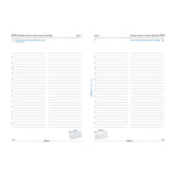 Filofax Refill, A5, Day per Page, 5 Languages, 2018
