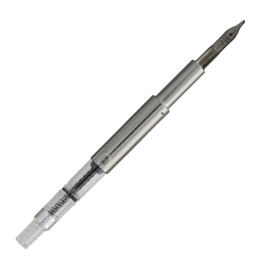 Pilot Namiki Vanishing Point Refill Converter Set - 18K Black Plated Gold Nib - Broad Point