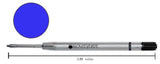 Monteverde Gel Pen Refill - Capless Parker Style - Blue - Broad Point