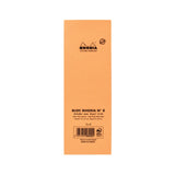 Rhodia Staplebound - Notepad - Orange - Lined - 3 x 8.25