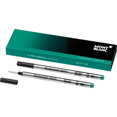 Montblanc Refills Green 2 Pack Medium Point Rollerball Pen