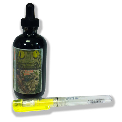 Noodler's Ink Refills Black Erase 4.5oz w/ Free Marker Pen  Bottled Ink
