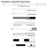 Acme Refills Blue P900 Ballpoint Pen Refill with Adapter