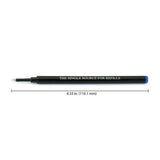 Monteverde Rollerball Pen Refills - Ceramic Blue - Medium Point