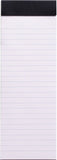 Rhodia Staplebound - Notepad - Black - Lined - 3 x 8.25