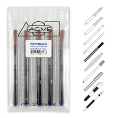 Acme Rollerball Pen Refills Blue-5 PK