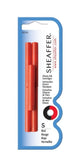 Sheaffer Red Fountain Pen Refill (Pack of 5 Cartridges)