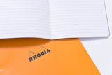 RHODIA NOTEBKS STAPLE BND LINED BLACK 8 1-4 X 11 3-4