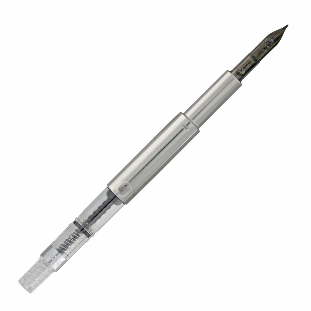 Pilot Namiki Vanishing Point Refill Converter Set - 18K Black Plated Gold Nib - Extra Fine Point