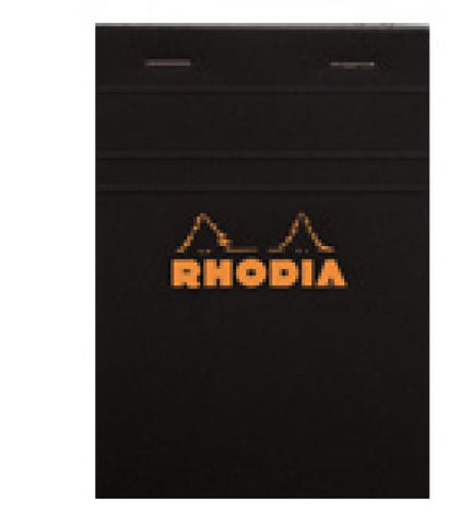 Rhodia Staplebound - Notepad - Black - Graph - 4.375 x 6.375