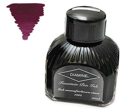 Diamine Refills Merlot  Bottled Ink 80mL