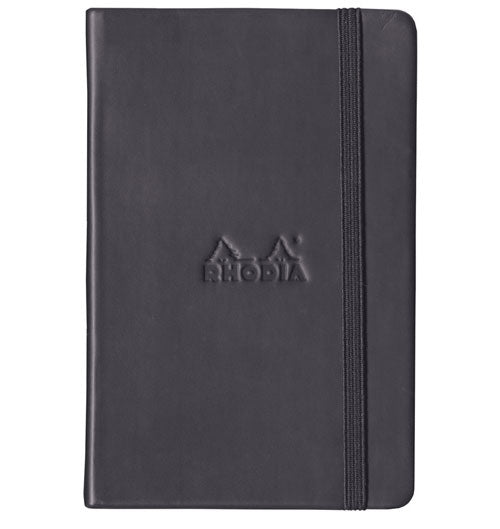 Rhodia Webnotebook - Black - Dot Grid - 3.5 x 5.5