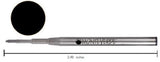 Montblanc Refills By Monteverde - Gel Pen - Black - Broad Point