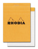 Rhodia Staplebound - Notepad - Orange - Graph - 3.375 x 4.75